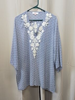 Amaya Silk Tunic/ Cover Up